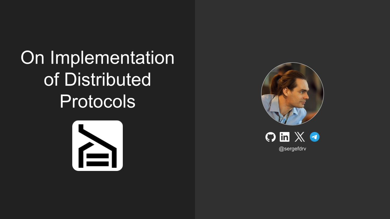 On Implementation of Distributed Protocols | Replica_IO